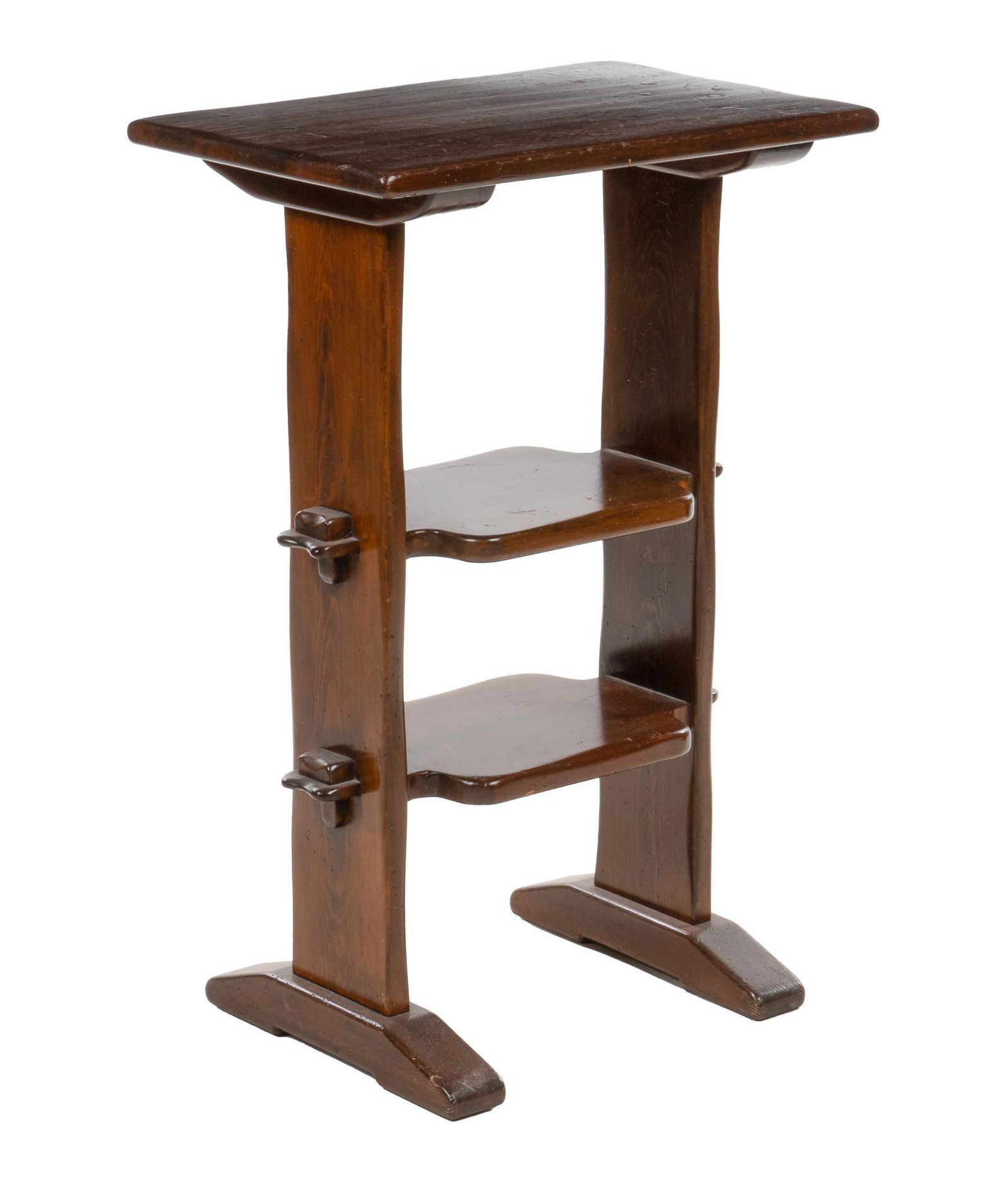 W.R Dallas (San Antonio, TX) Trestle Side Table (1 of 4)