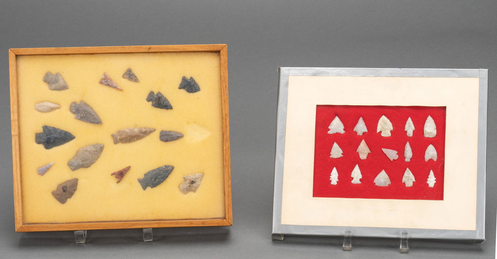 Collection of Knapped Arrowheads (1 of 3)