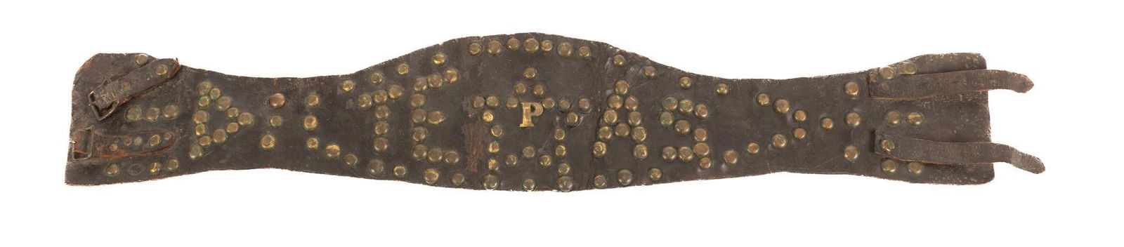 Leather Studded "Texas" Belt (1 of 3)