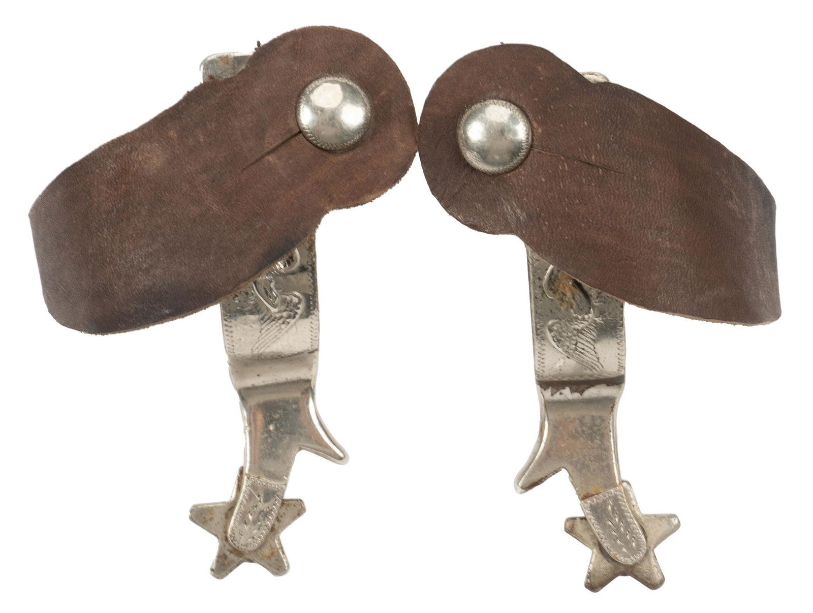 "Kelly" Eagle Pattern Spurs (1 of 7)