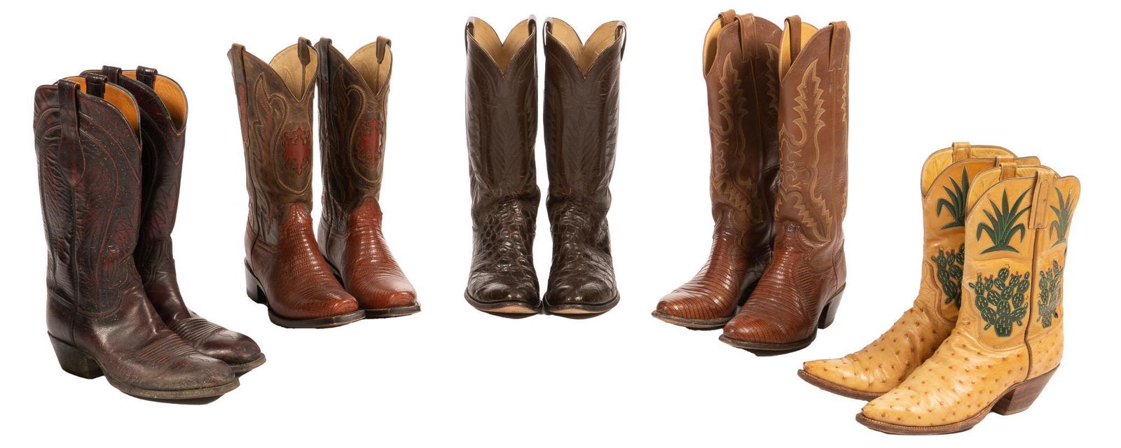 (5) Pairs of Cowboy Boots (1 of 15)