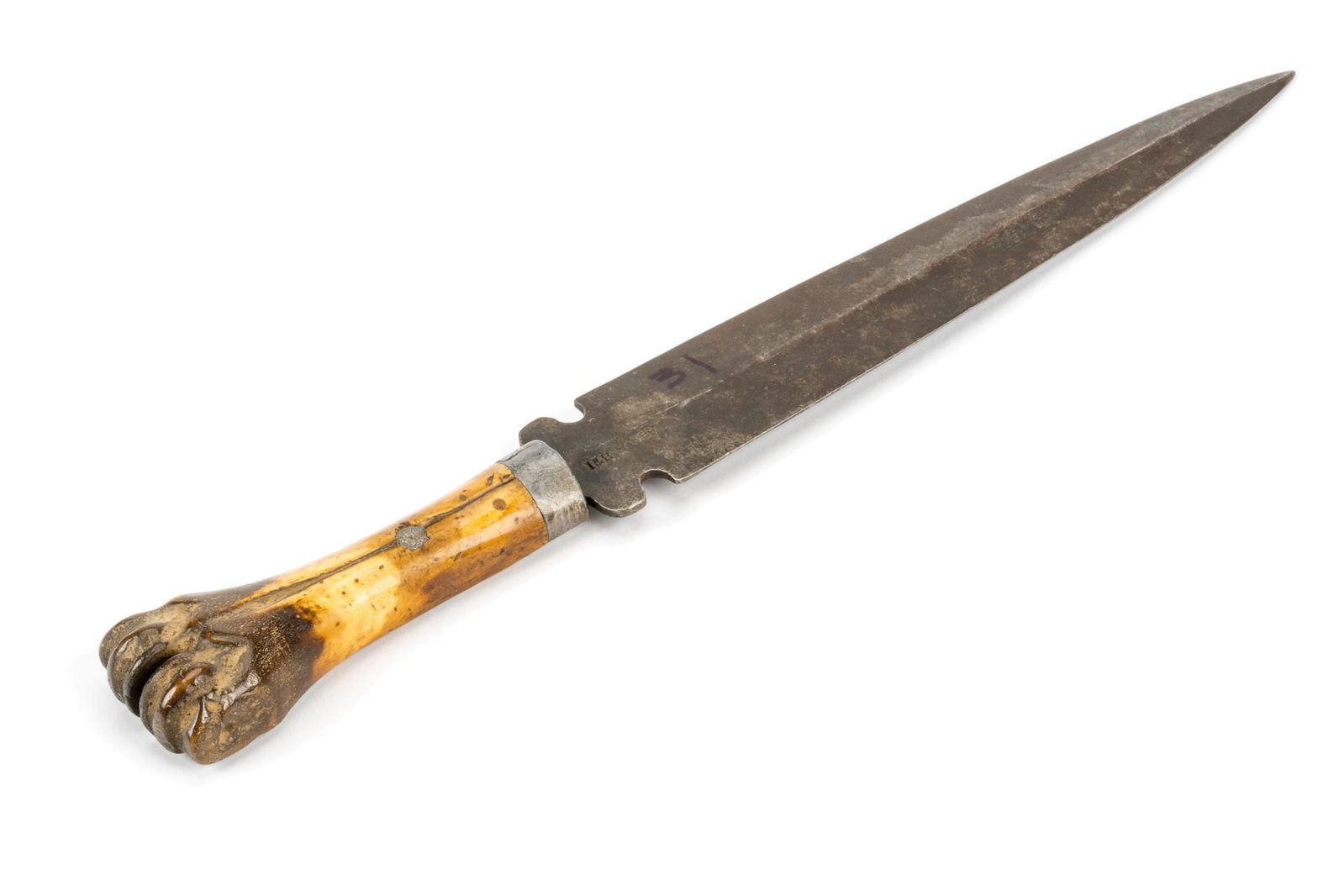 I&H Sorby Bone Handle Dagger: I&H Sorby bone handle dagger height 19 in. x width 2 in. x depth 1 in. Provenance: a Corsicana, Texas collectionWe happily provide seamless shipping services on everything we sell. Please email us at 