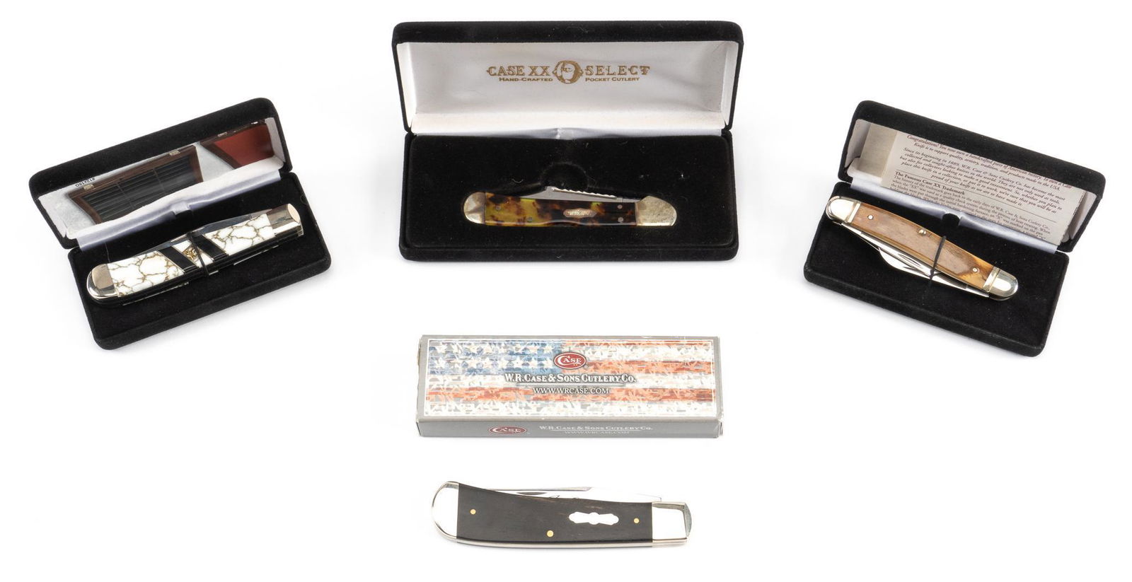 Lot of 4 Rare Case Knives (1 of 1)