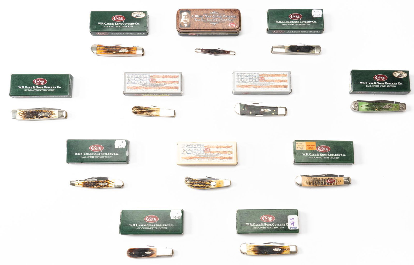 Lot of 12 Case Knives (1 of 1)