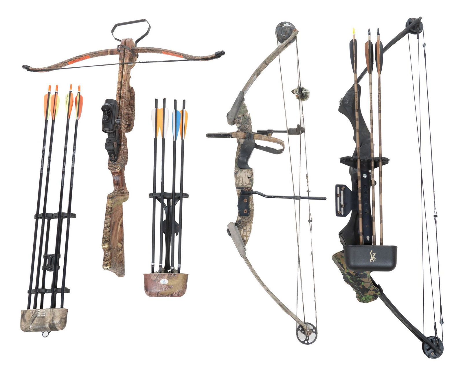 (2) Compound Bows and (1) Crossbow (1 of 7)