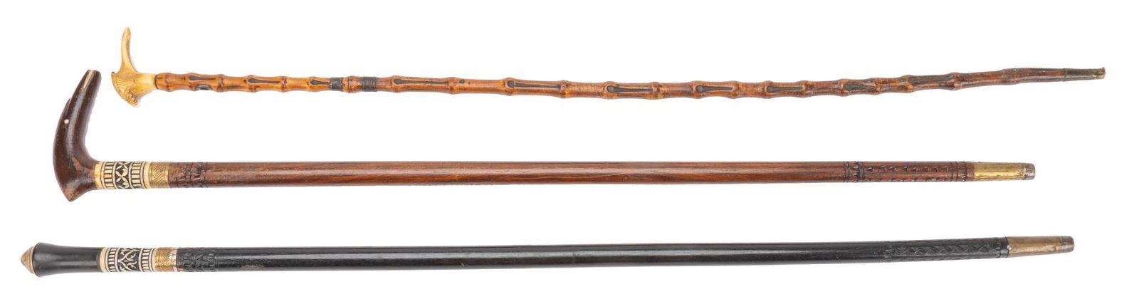 (3) Walking Cane Swords (1 of 3)