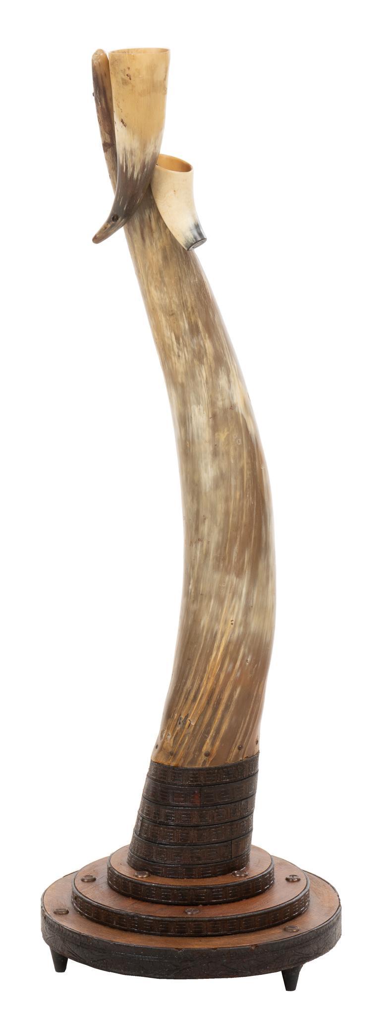 Early Floor Horn Cigar Stand (1 of 6)
