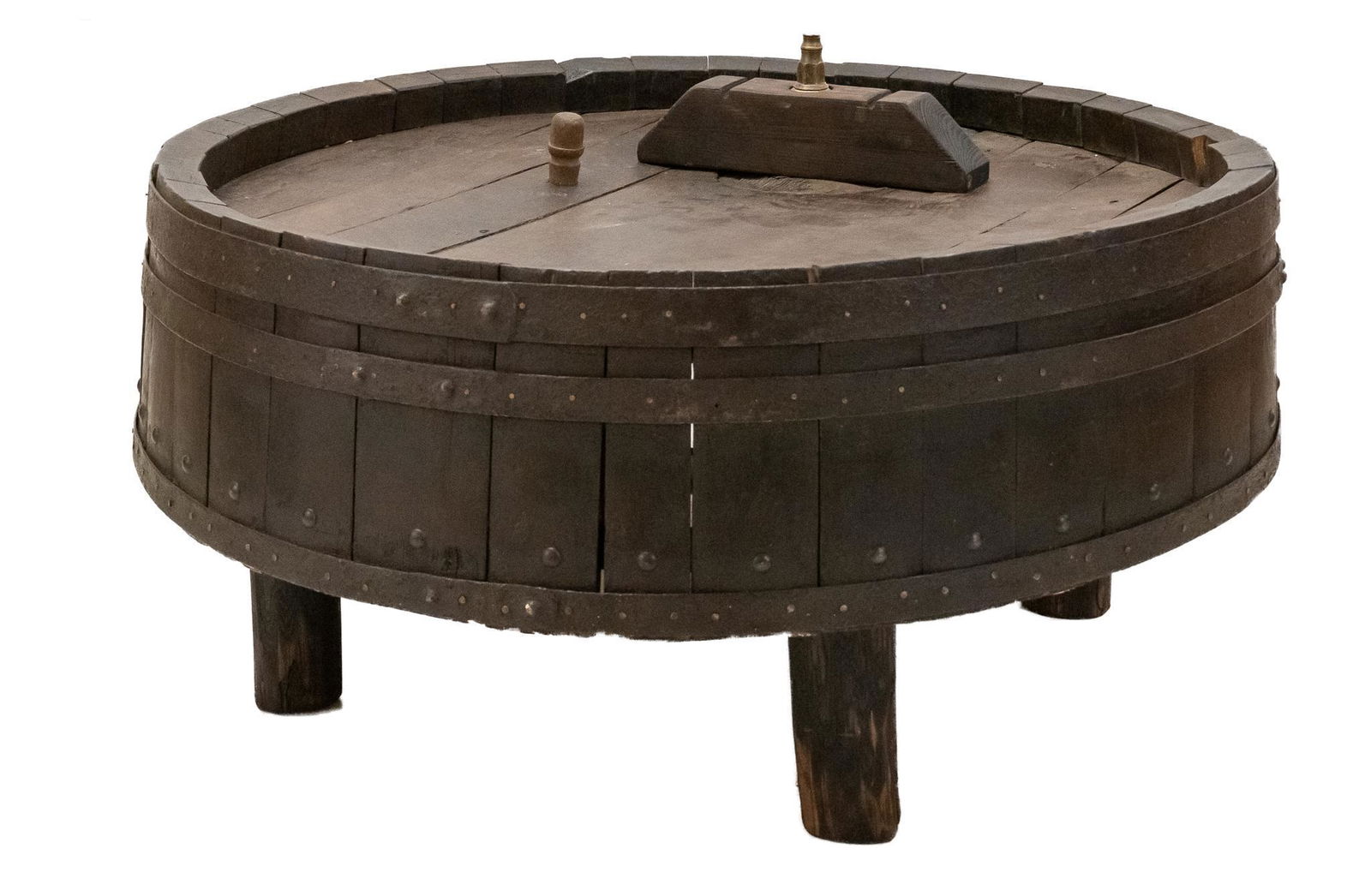 Barrel Coffee Table (1 of 4)