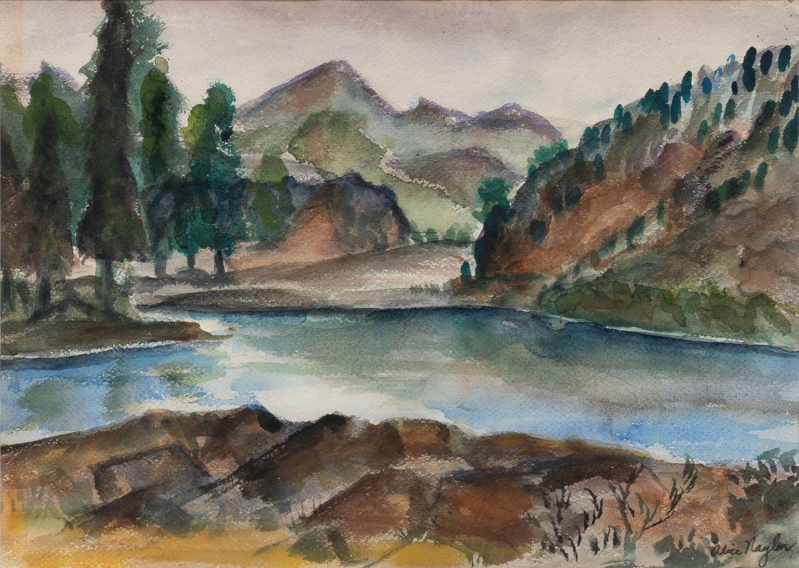 Alice Naylor, "Lake Country" (1 of 5)