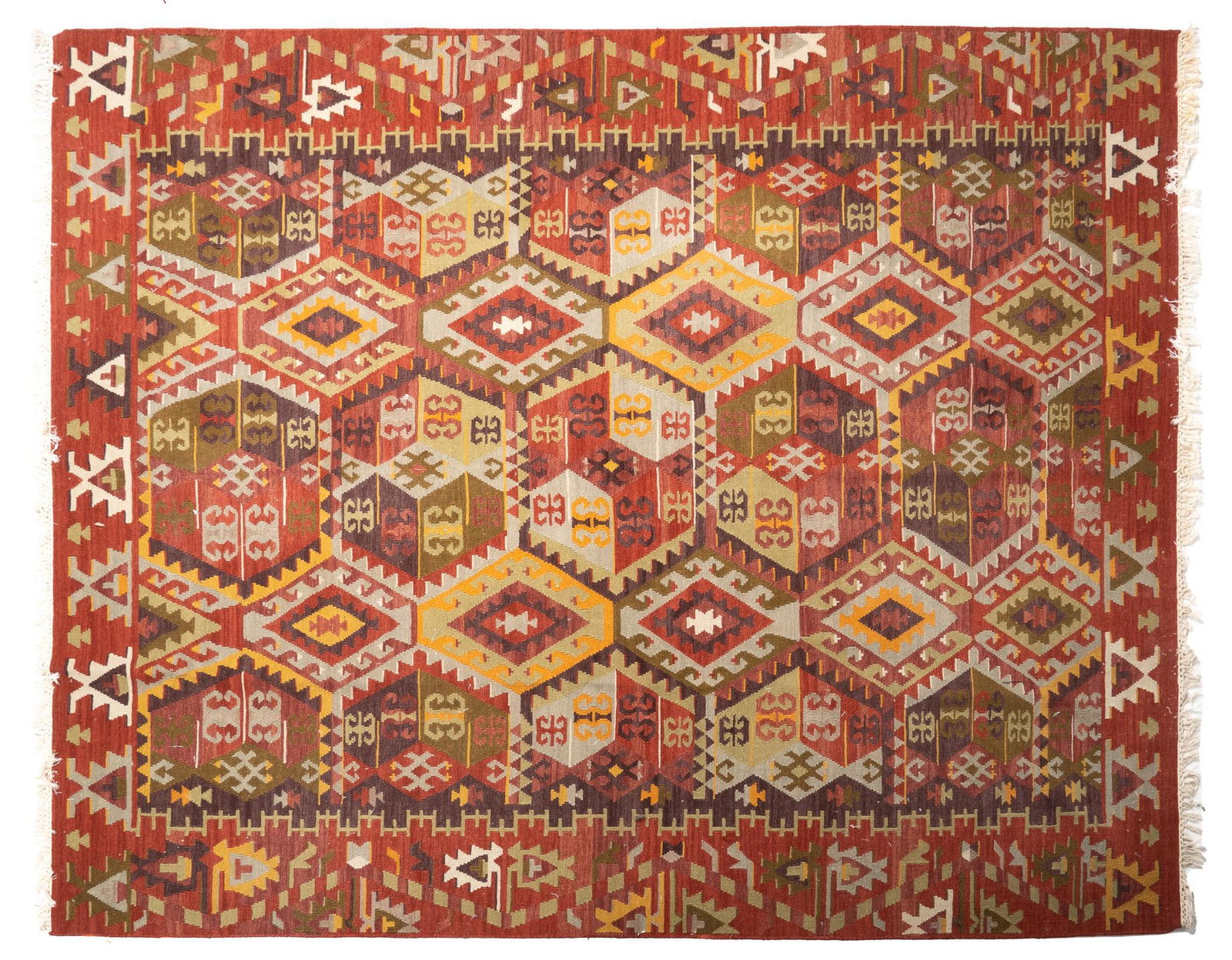Hand-Made Rug, 8'5" x 9' (1 of 3)