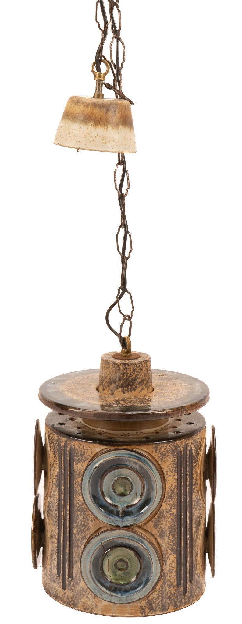 Jette Helleroe (DNK) for Axella Mid-Century Ceramic Light Pendant (1 of 4)