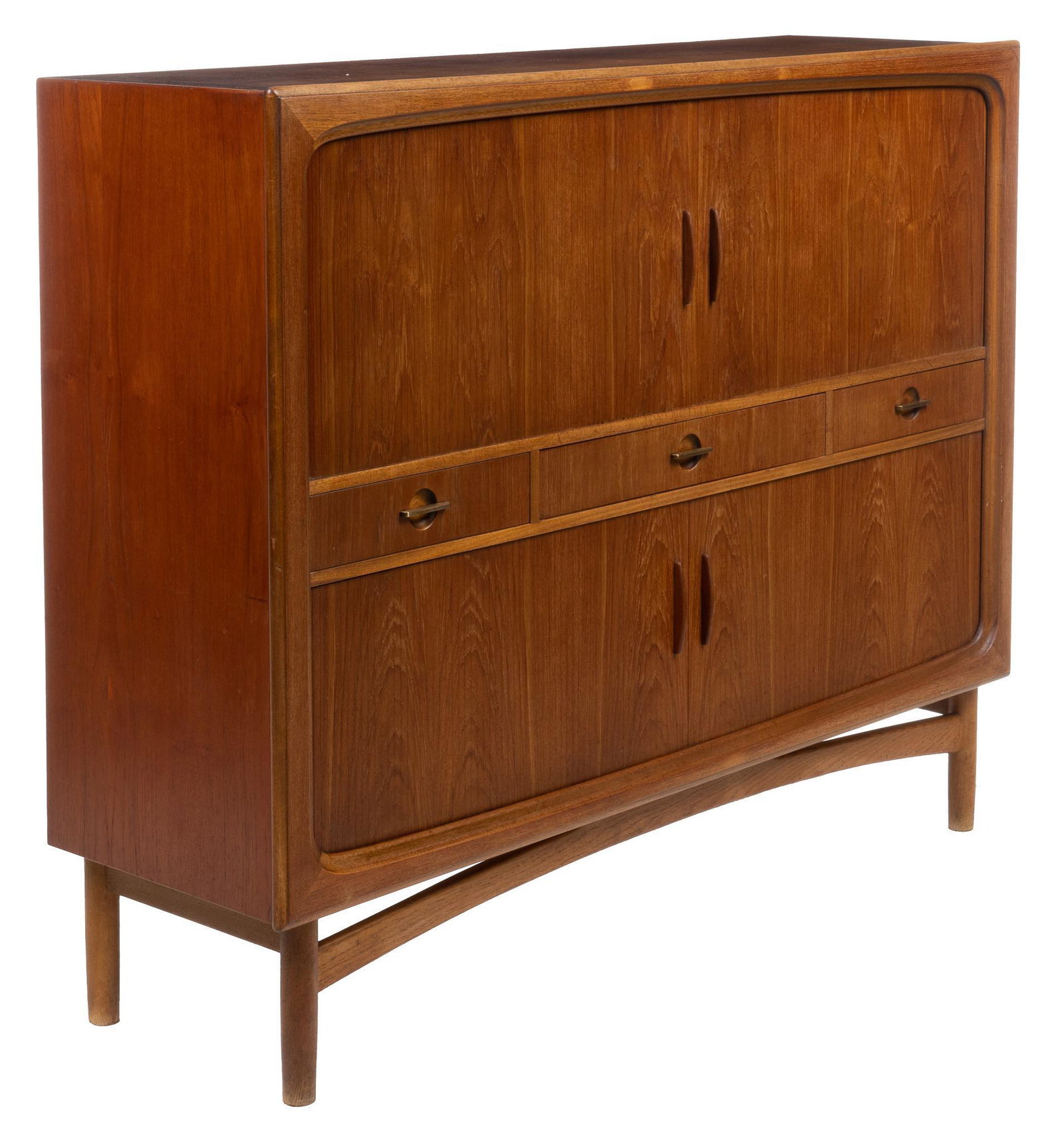 Danish Mid-Century Tambour Sideboard (1 of 7)