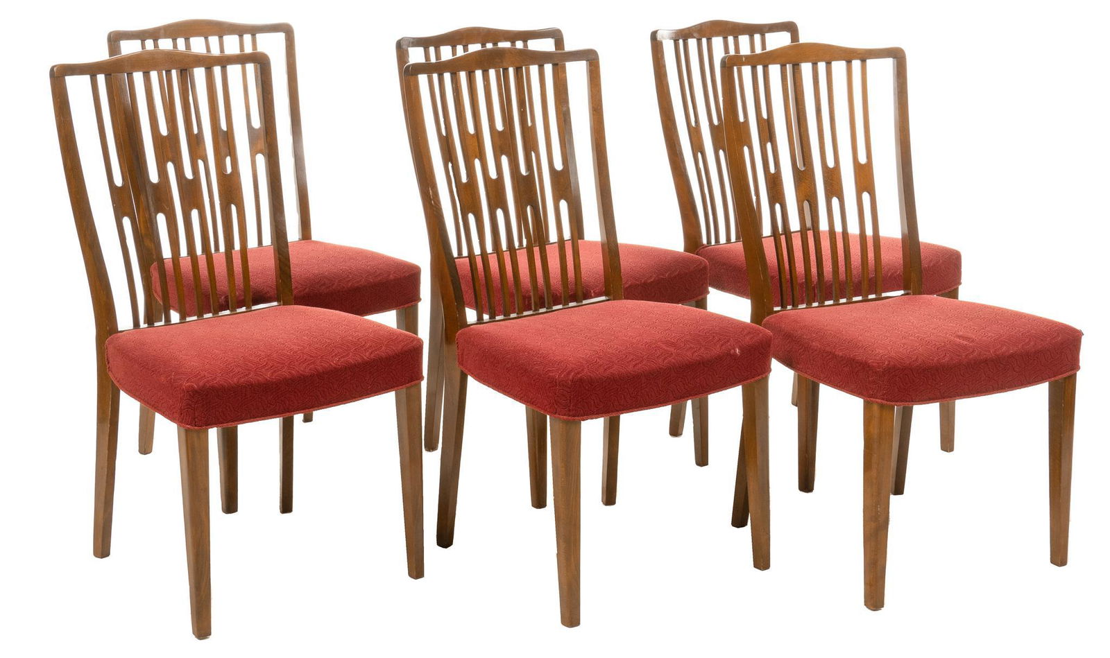 Set of (6) Mid-Century Dining Chairs (1 of 4)