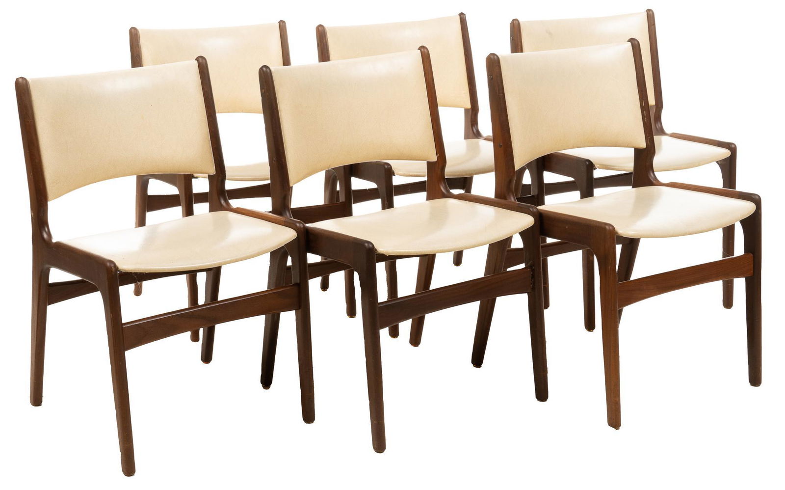 Set of (6) Danish Mid-Century Dining Chairs (1 of 4)
