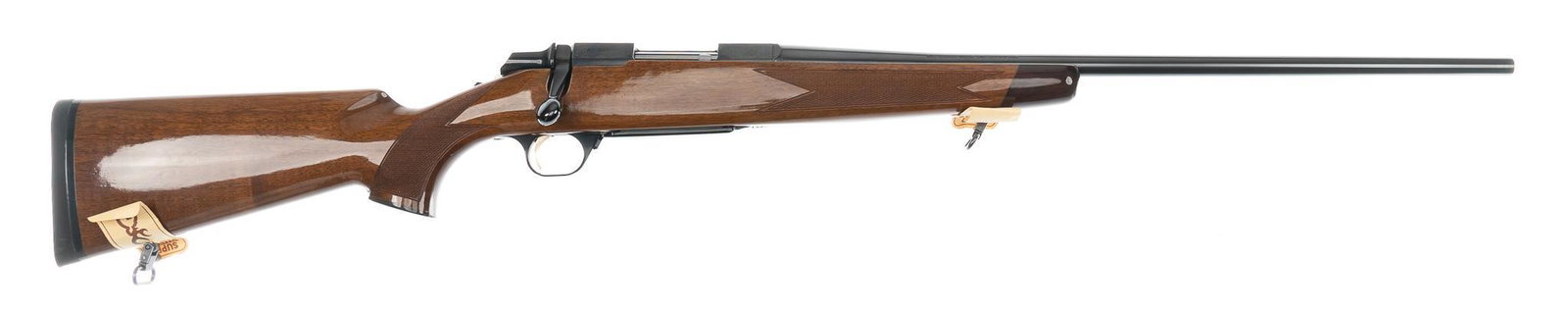 Browning A Bolt Medallion .284 WIN Bolt-Action Rifle: Serial: 78023PN217 Manufacturer: Browning Arms Co., Japan Model: A-Bolt Medallion Caliber: .284 WIN Barrel length: 22 in. OAL: 42 in. Condition: Excellent; walnut stock has no marks; barrel & rece