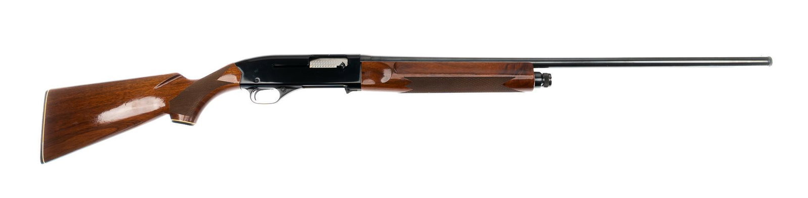 Winchester Model 1500 XTR 20-Gauge Semi-Auto Shotgun: Serial: NX048440 Manufacturer: Winchester Model: 1500 XTR Caliber: 20 Ga. Barrel length: 28 in. (full choke) OAL: 49.25 in. Condition: Very Good; wood stock has very few handling marks; barrel & r