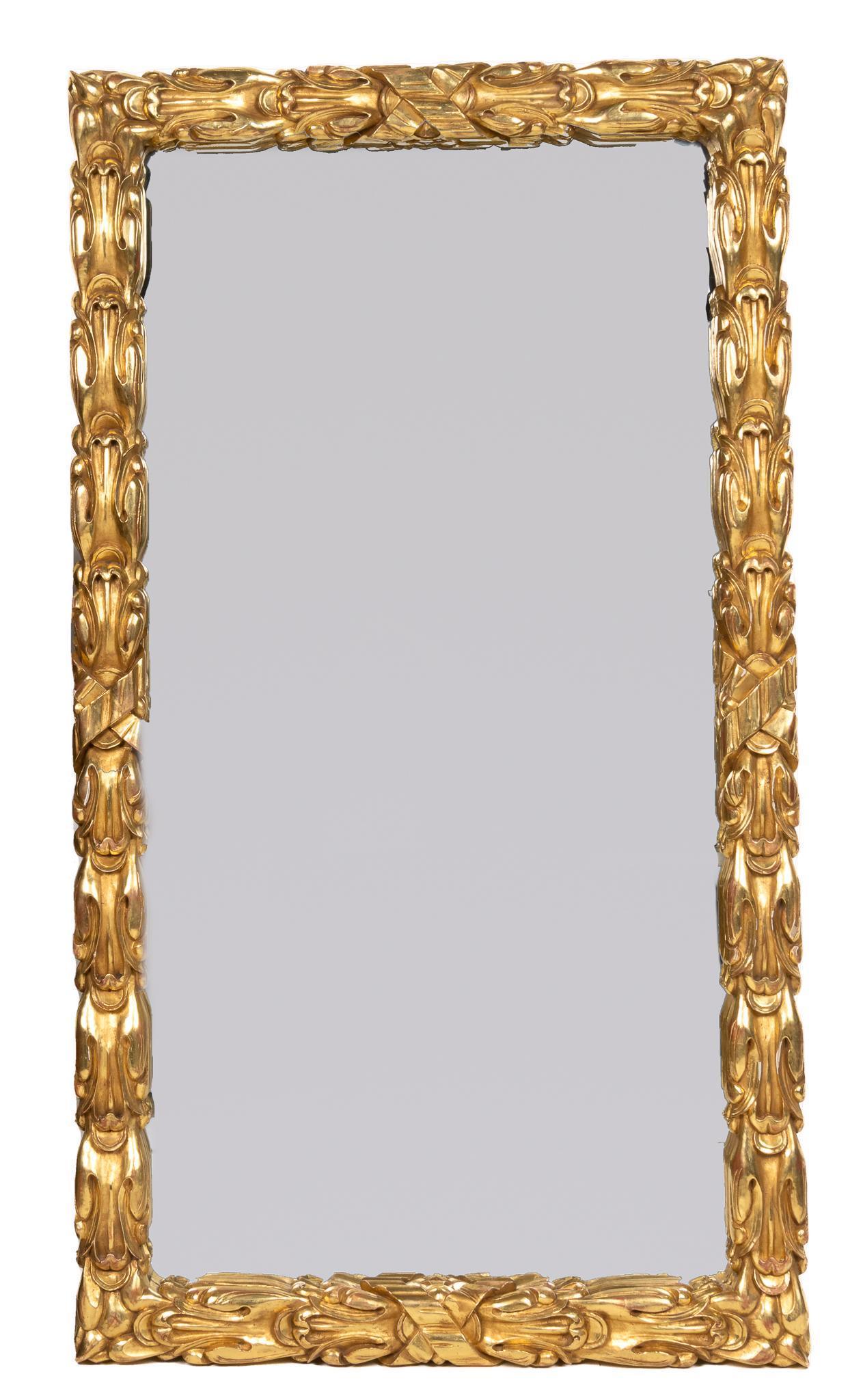 Monumental Gilt Wall Mirror (1 of 3)