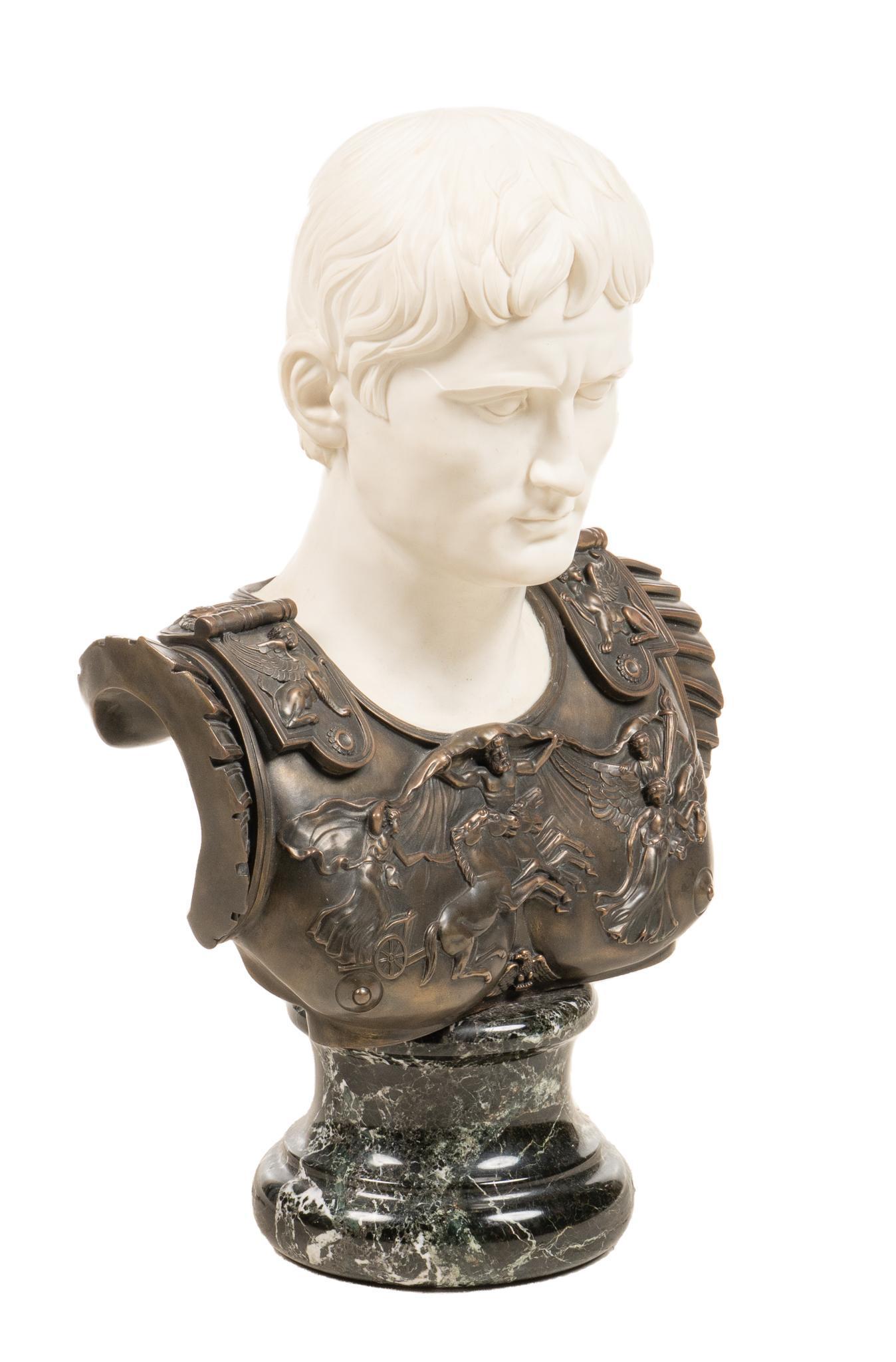 Marble Bust of Augustus Caesar (1 of 5)
