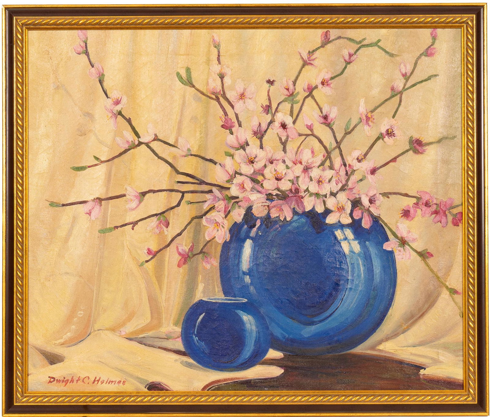 Dwight Clay Holmes, "Dogwood Still Life" (1 of 3)