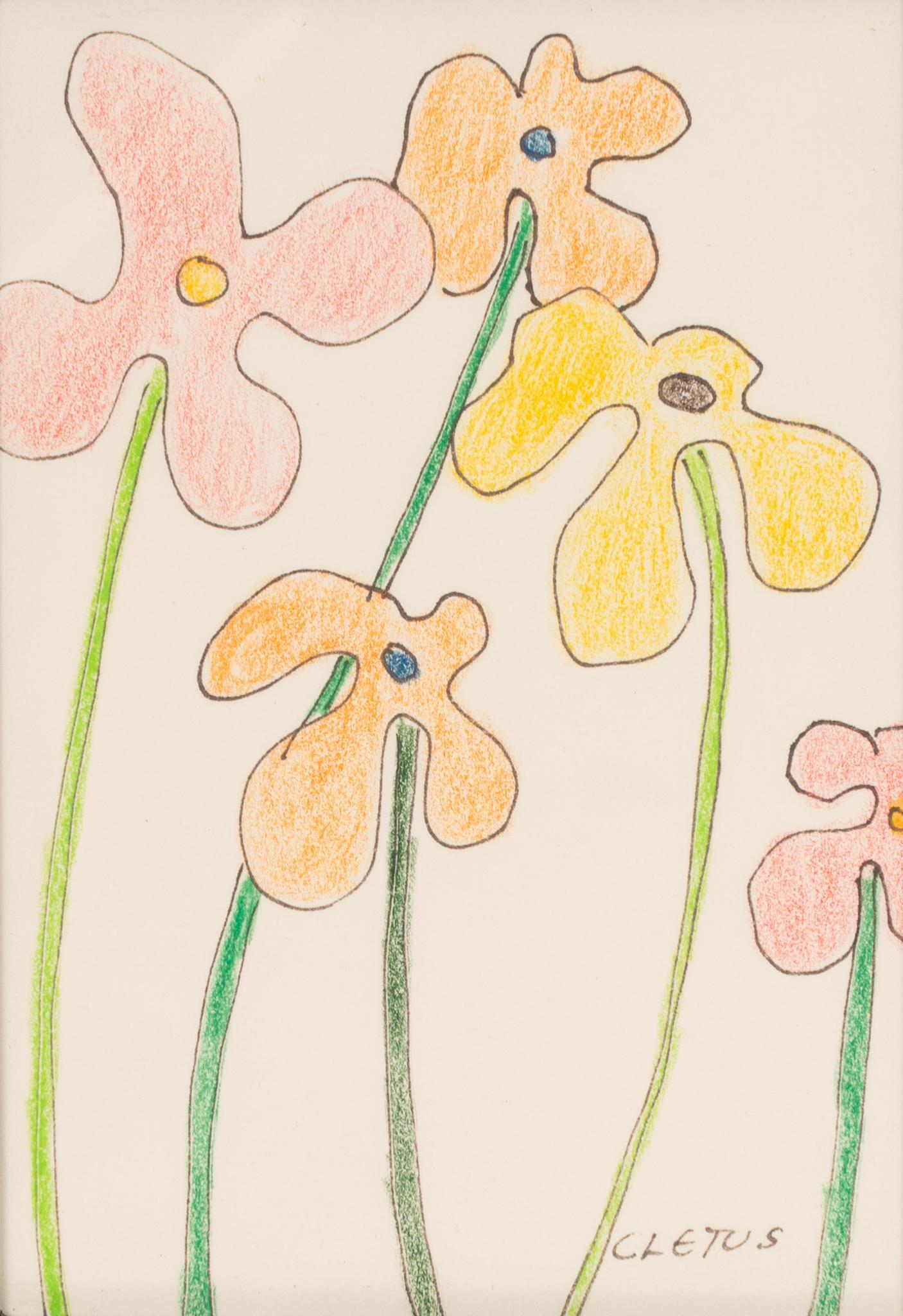 Brother Cletus Behlmann, Mod Flowers (1 of 4)