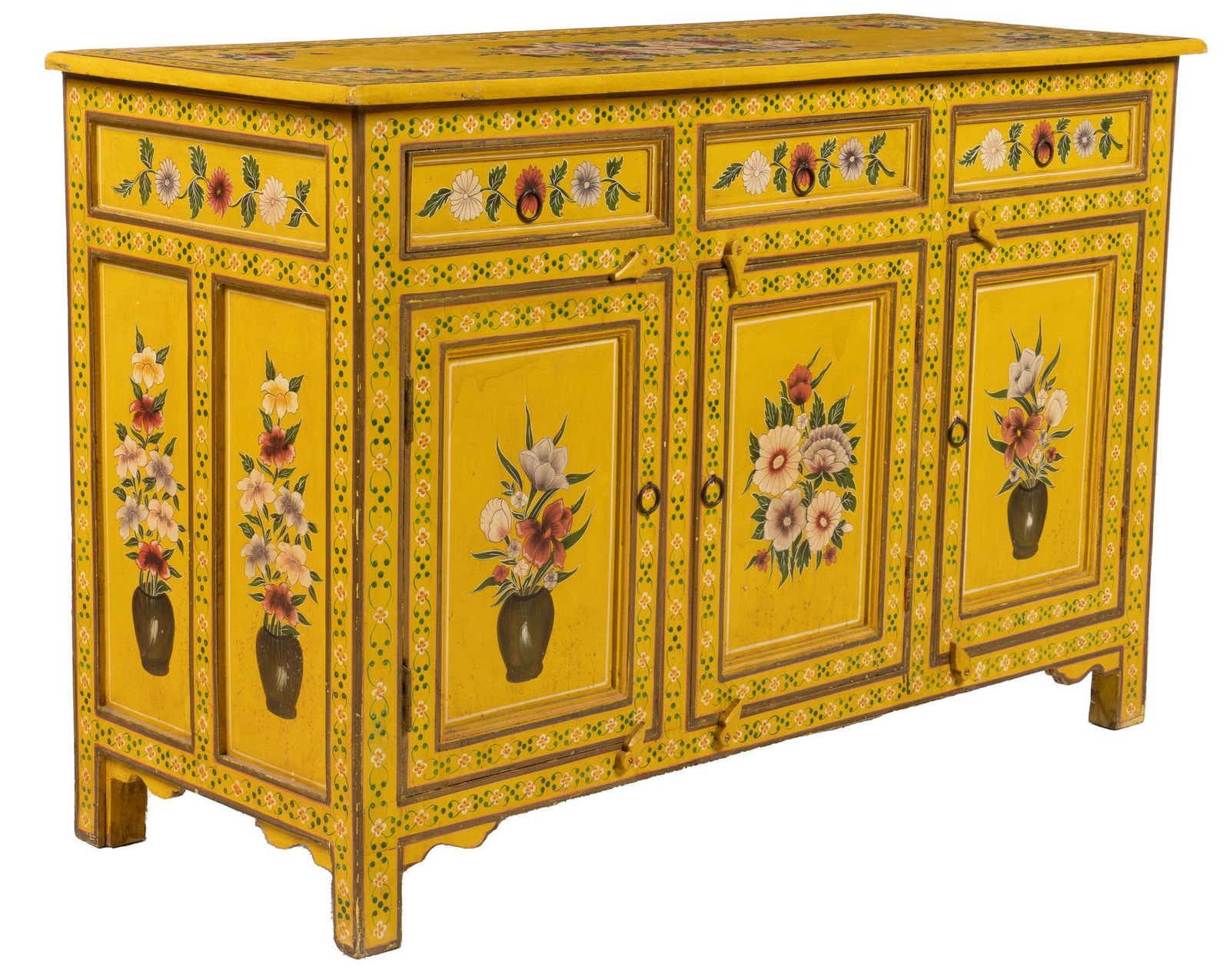 Moroccan Hand Painted Cabinet (1 of 6)