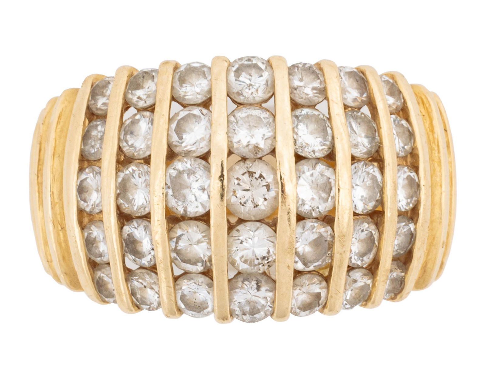 14k Channel Set Diamond Ring (1 of 5)