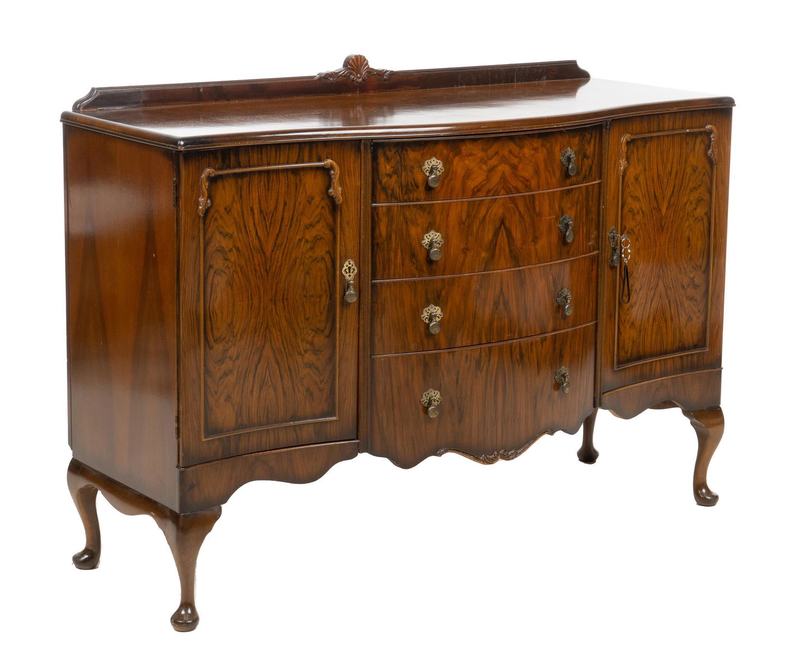 Queen Anne Style Side Board (1 of 6)