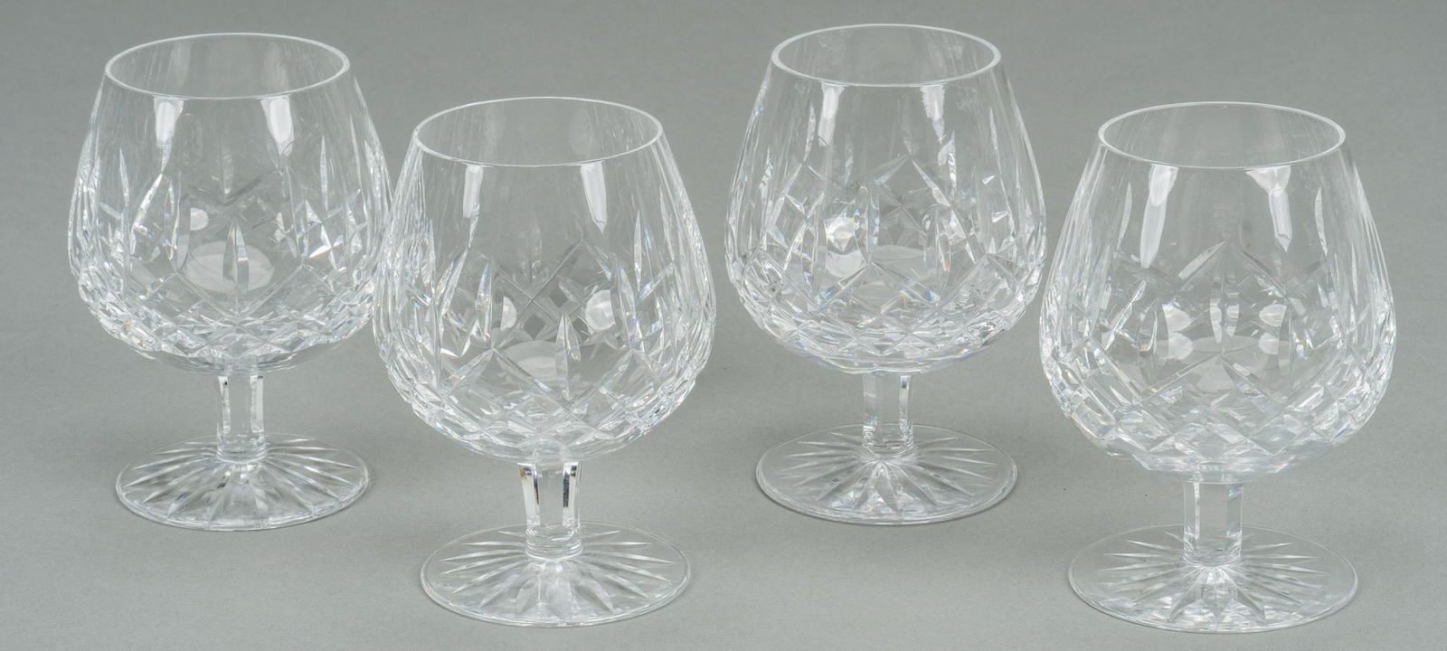 Waterford Crystal "Lismore"    Brandy Snifters (1 of 5)
