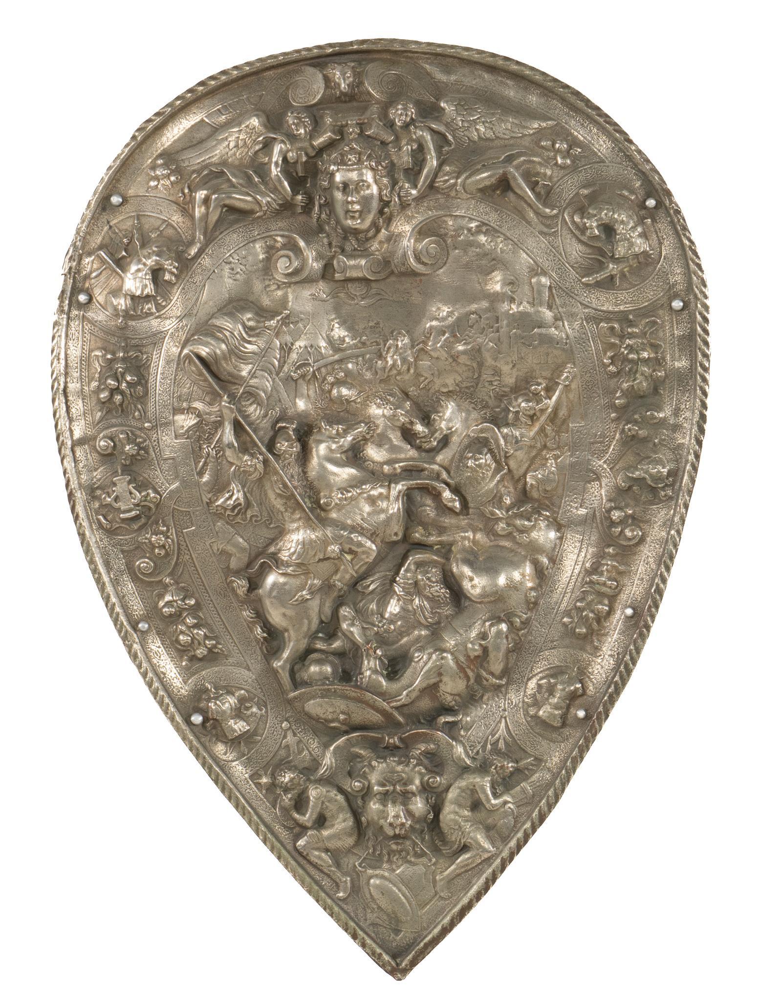 Metal Shield With Relief (1 of 2)