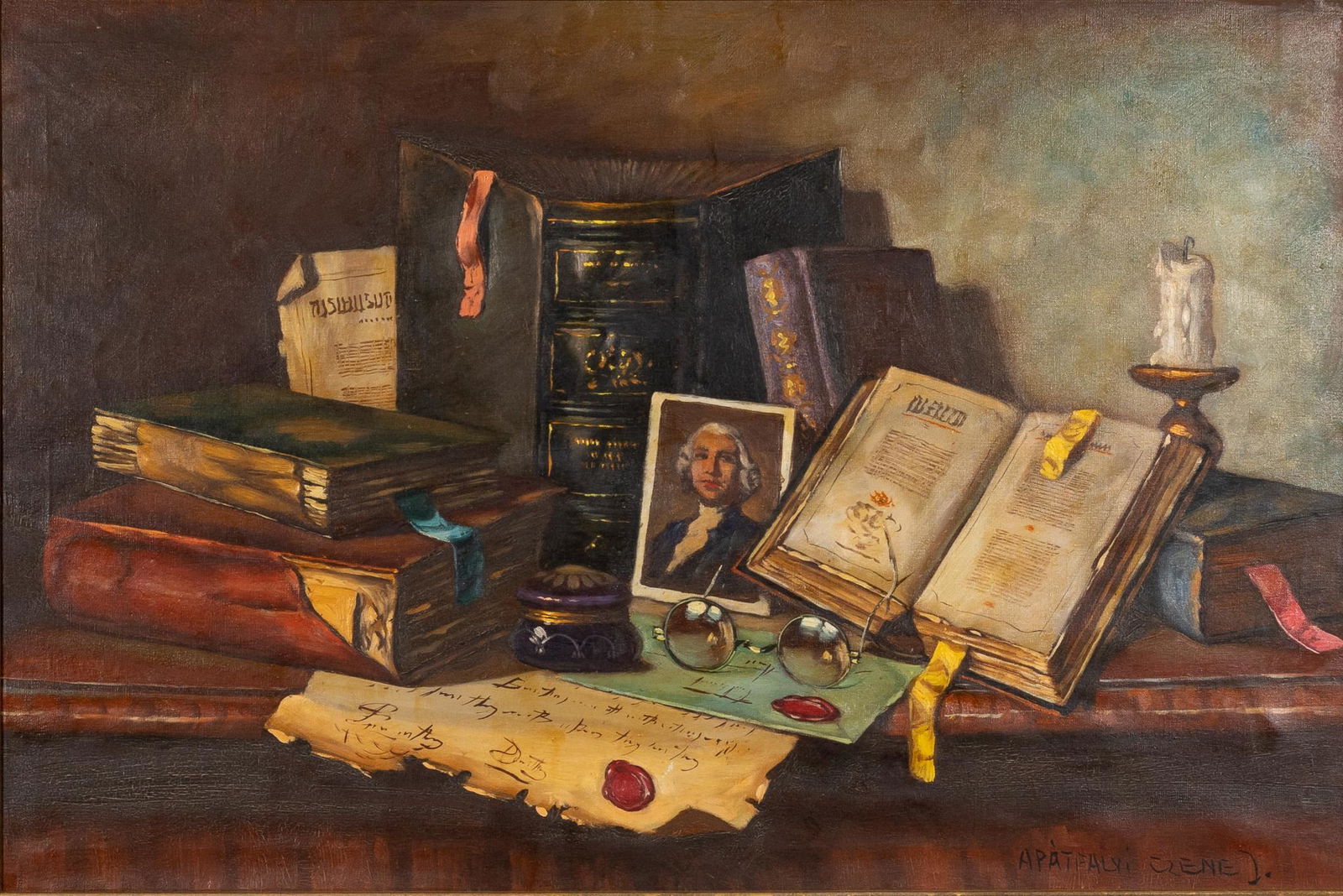 Janos Apatfalvi Czene, Scholar's Desk (1 of 4)