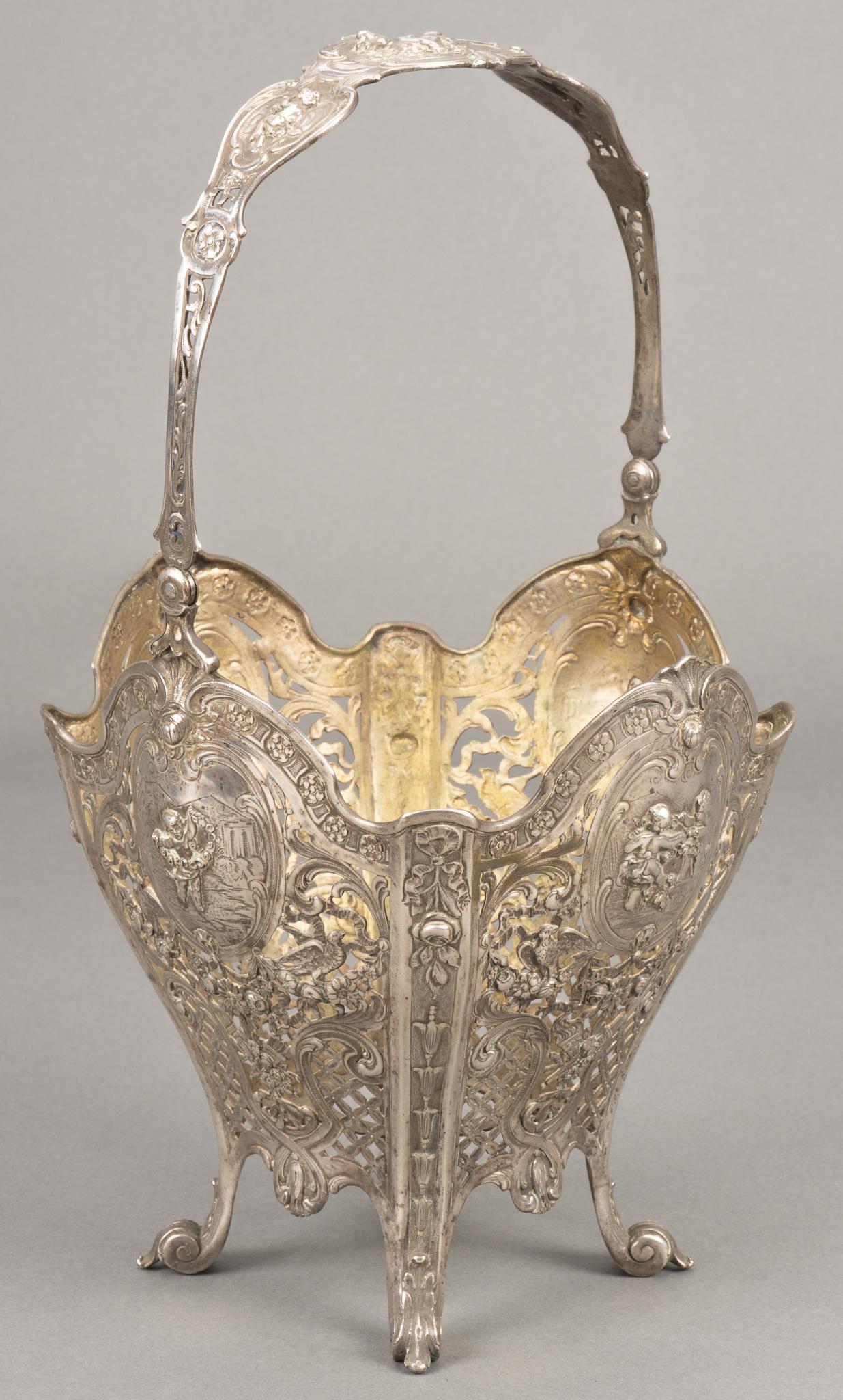 Antique German .800 Silver Basket (1 of 8)