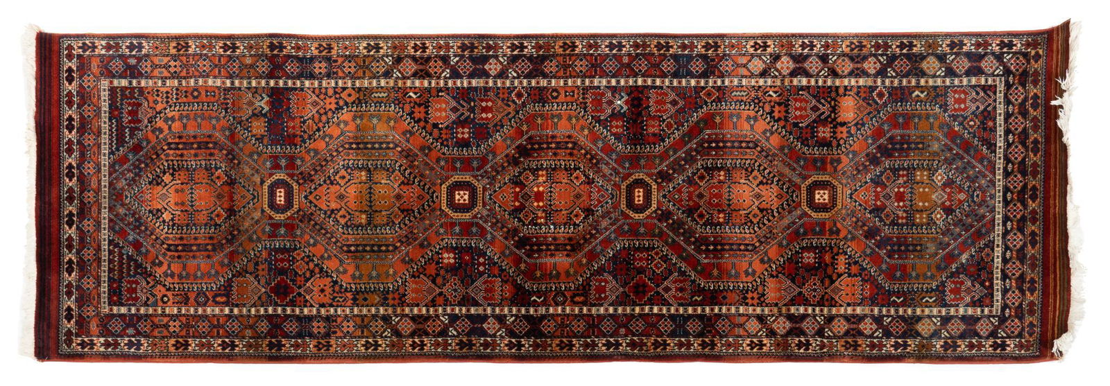 Persian Style Rug Runner, 9'5" x 2'11" (1 of 4)