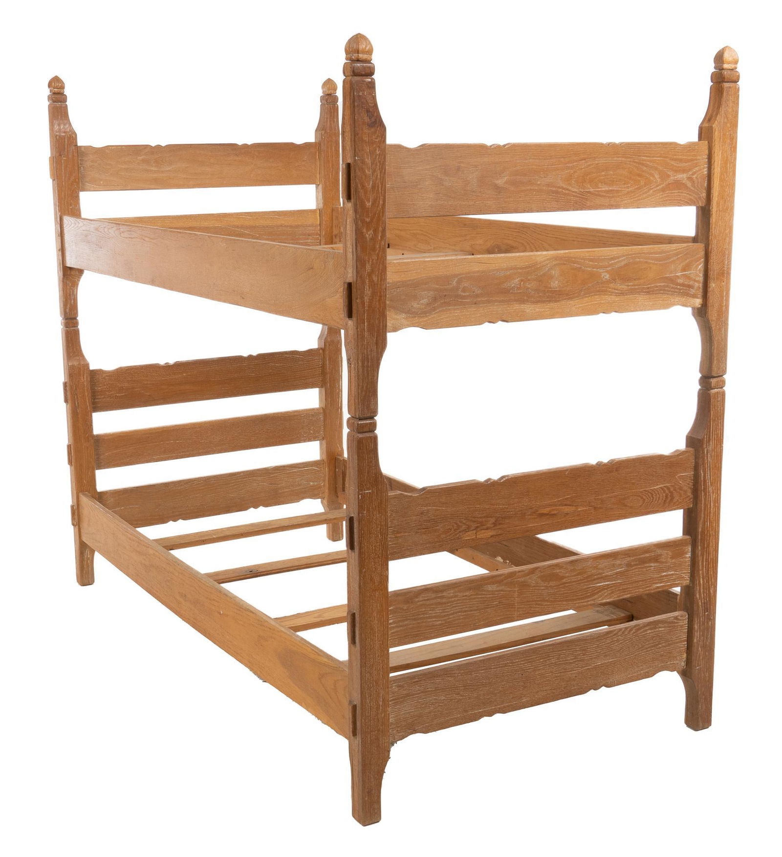 Rustic Wooden Bunk Bed (1 of 4)