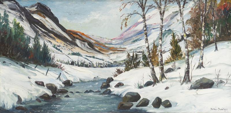 Benno Dantott, Snowy Forest (1 of 4)