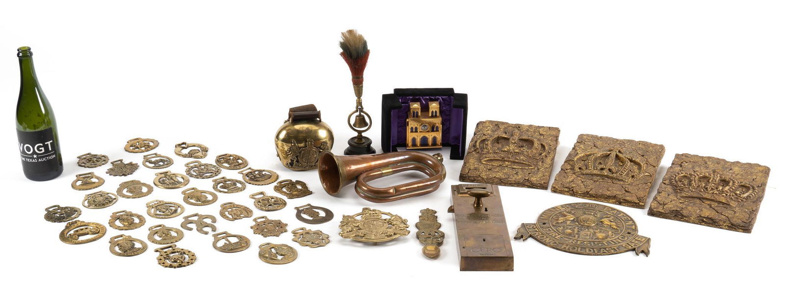 Collection of Brass Decor Pieces (1 of 5)