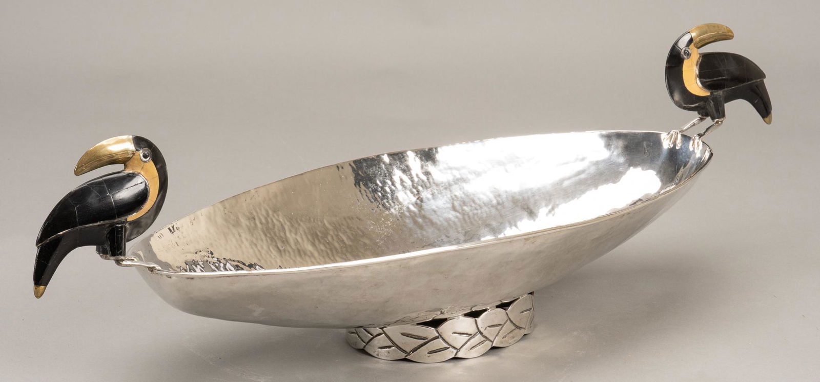 Emilia Castillo Style Silver Plate Toucan Dish (1 of 5)