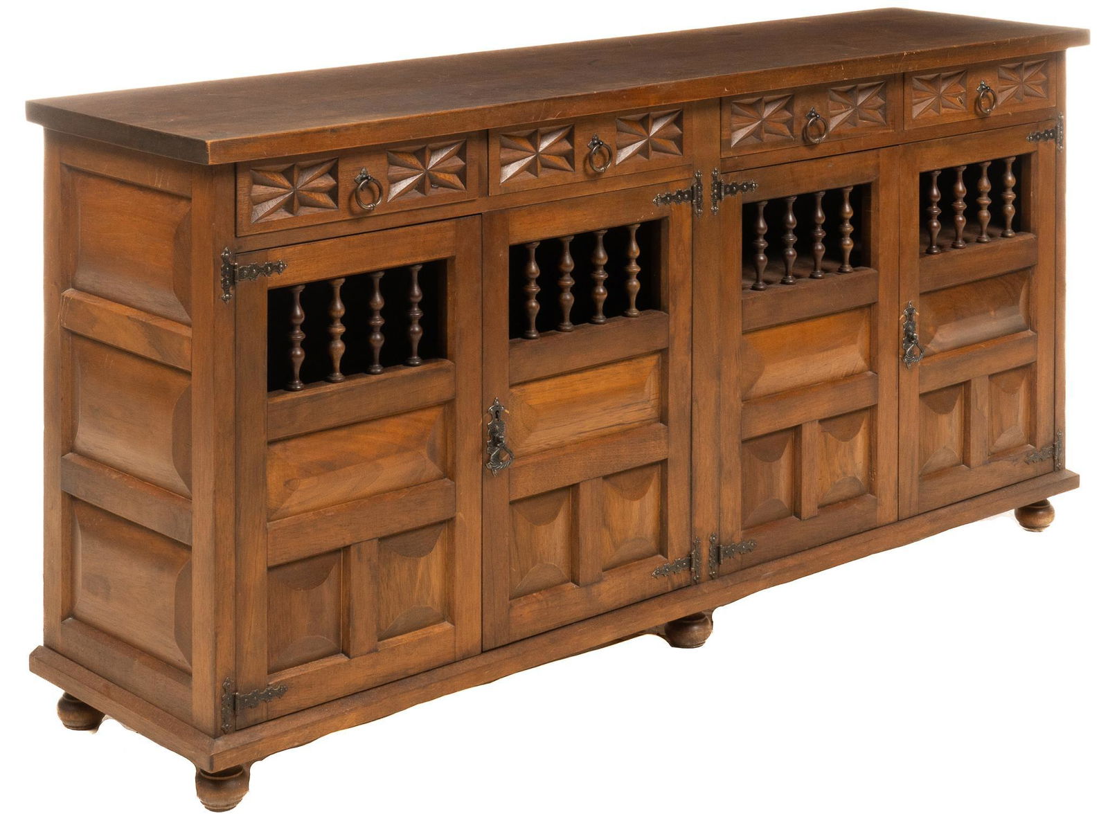 Spanish Colonial Style Sideboard (1 of 5)
