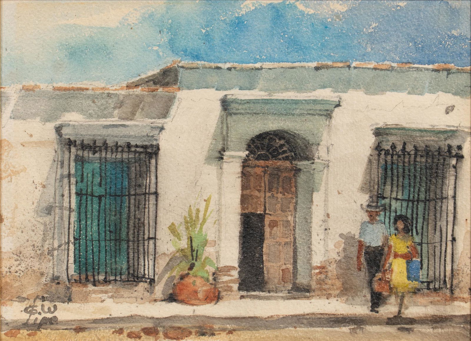 Georgiana Lipe, "The Old Customs House" (1 of 5)