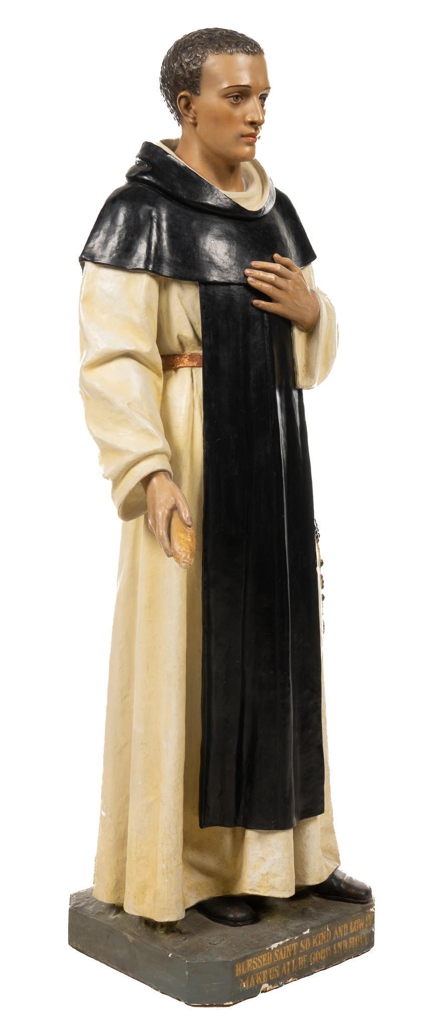 Large Religious Statue, St. Martin de Porres (1 of 5)