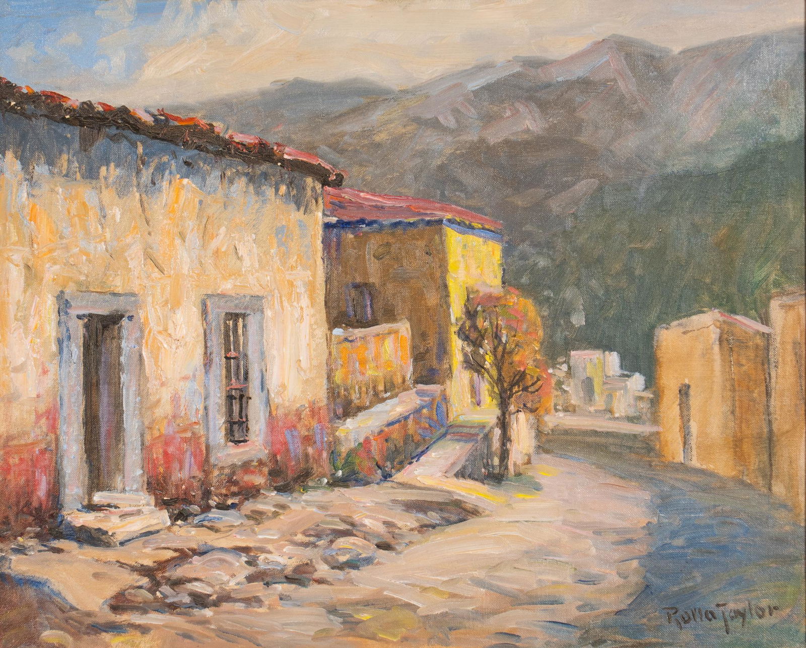 Rolla Taylor, "Street of Santiago" (1 of 5)