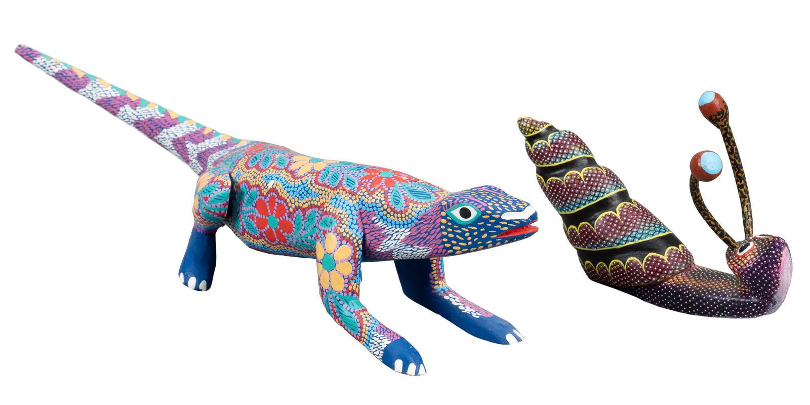 Pepe Santiago and Eulalia Blas F. (MEX), (2) Carved Alebrijes (1 of 7)