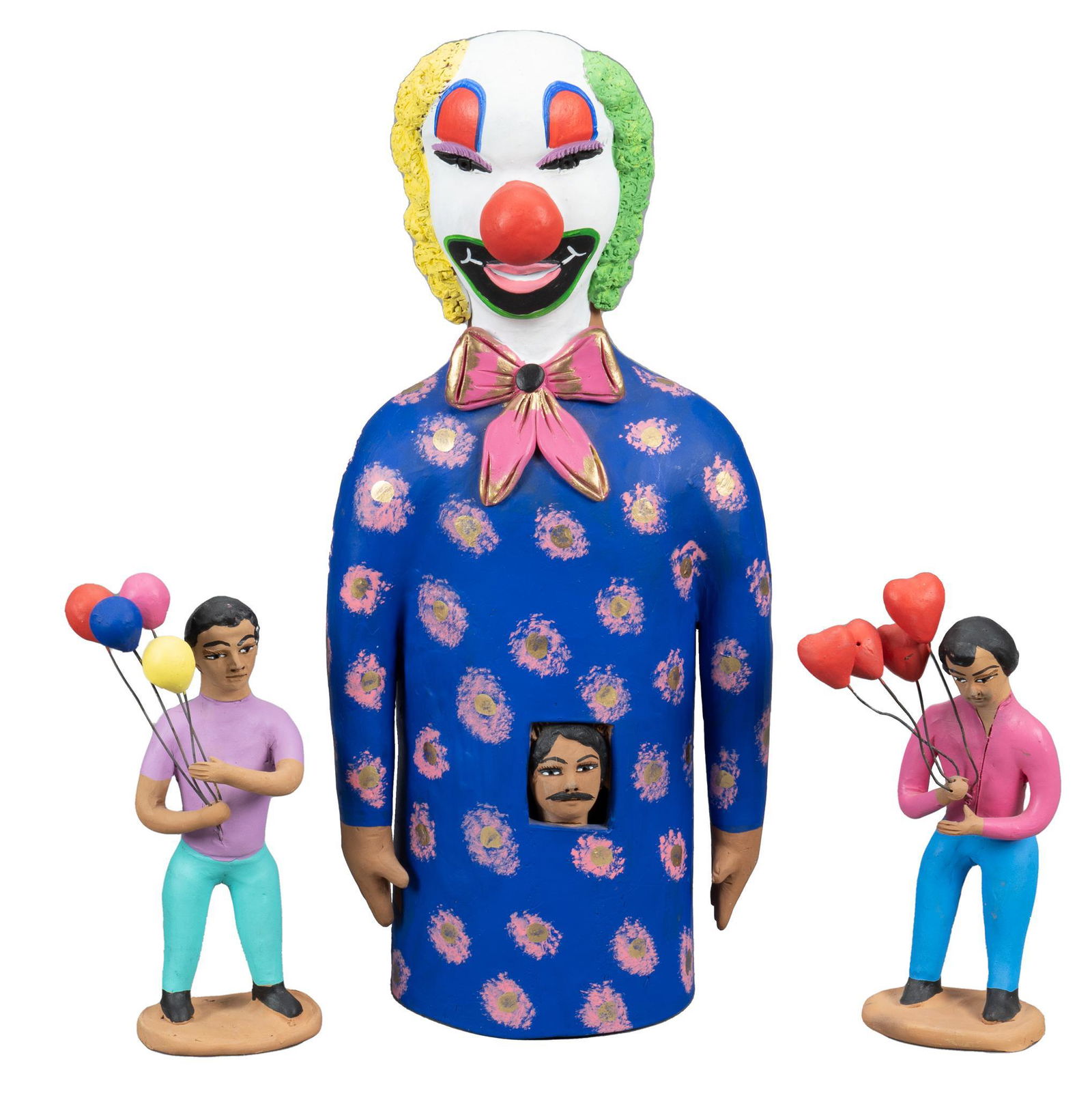 Irene Aguilar, Clown and Balloon Vendors (1 of 7)