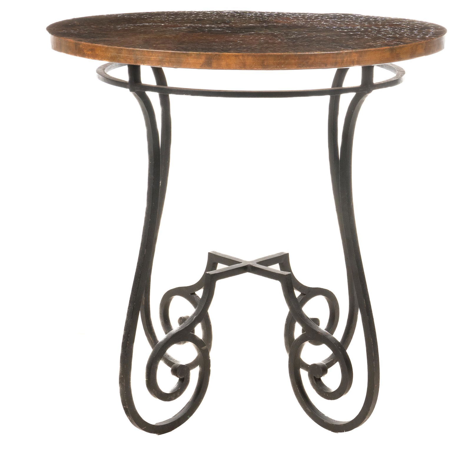 Hacienda Style Copper Top Table (1 of 4)