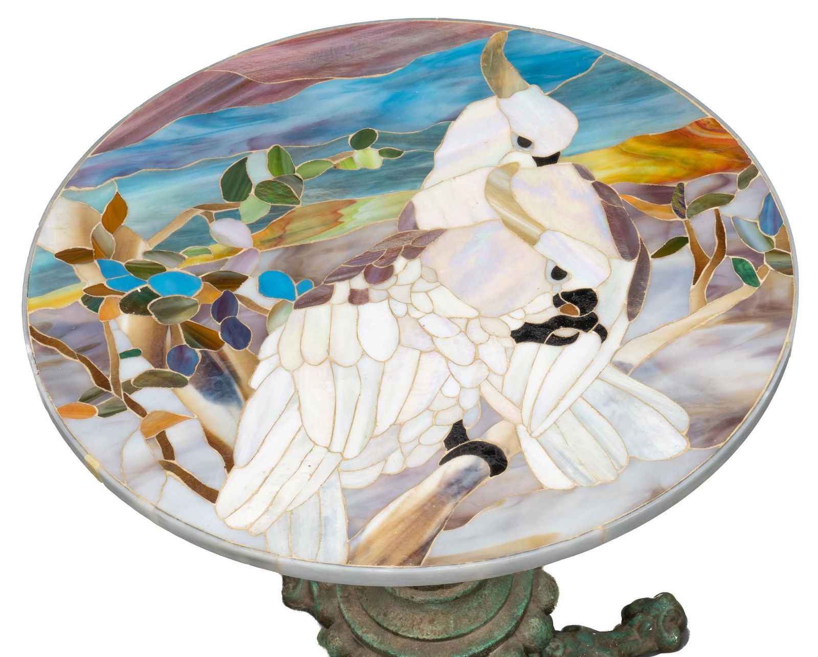 Cockatoo Glass Tile Top Table (1 of 4)