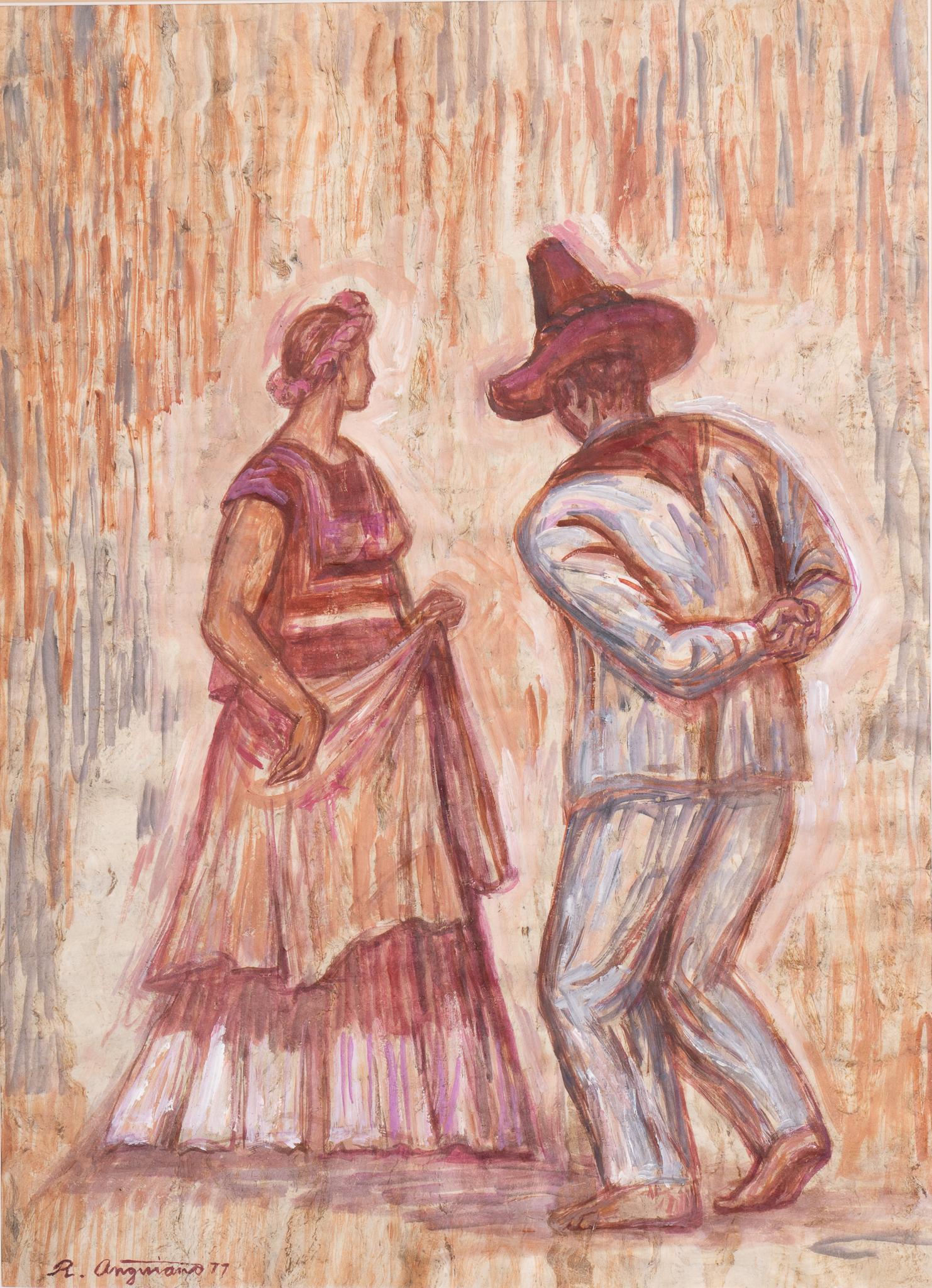 Raul Anguiano, Dancing Couple, 1977 (1 of 4)