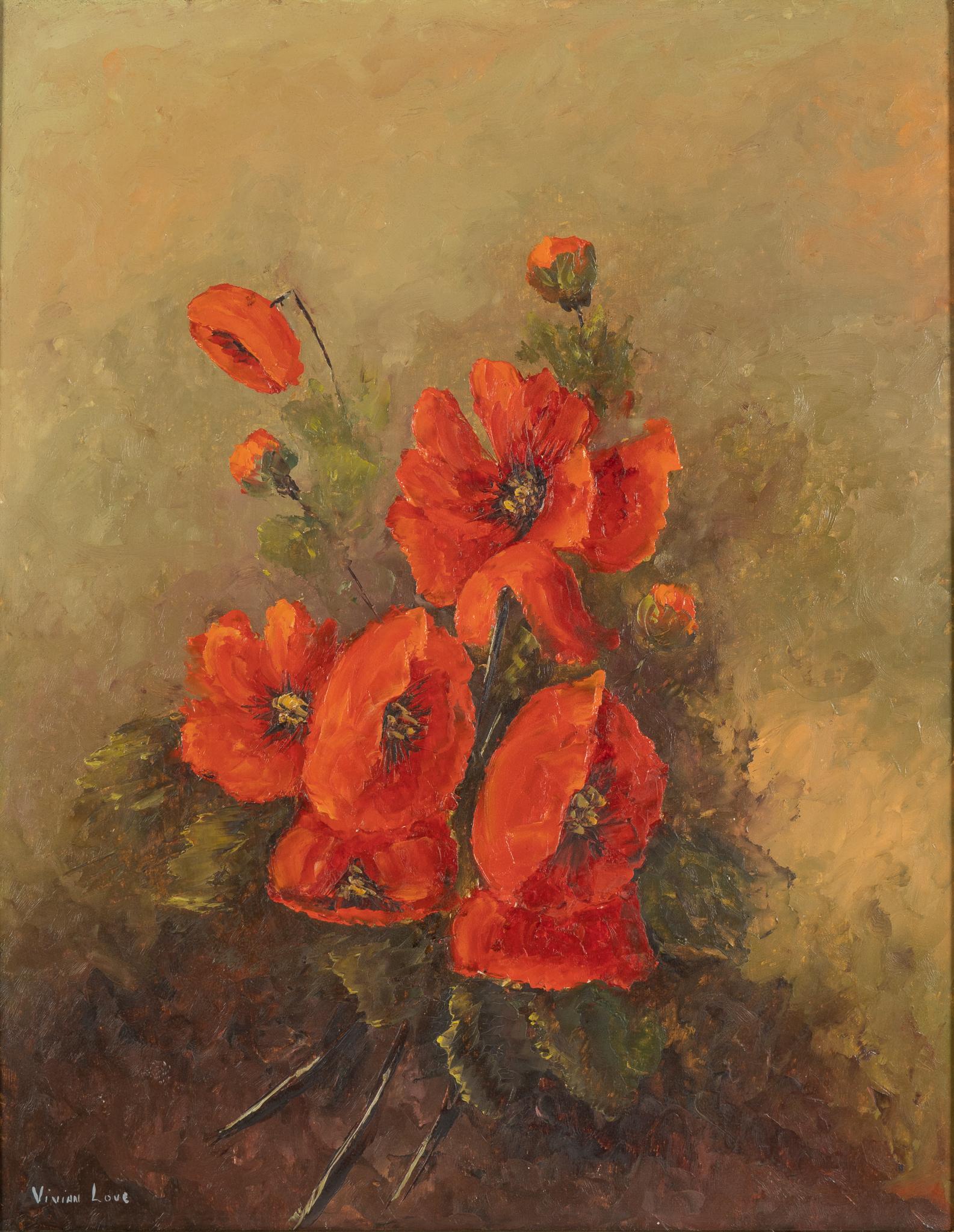 Vivian Love, Red Poppies (1 of 4)