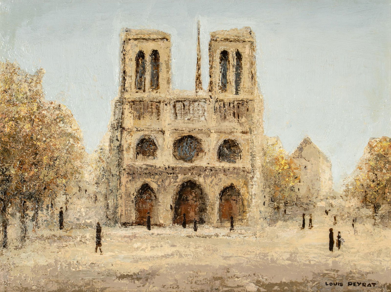 Louis Peyrat, "Notre Dame, Paris" (1 of 7)