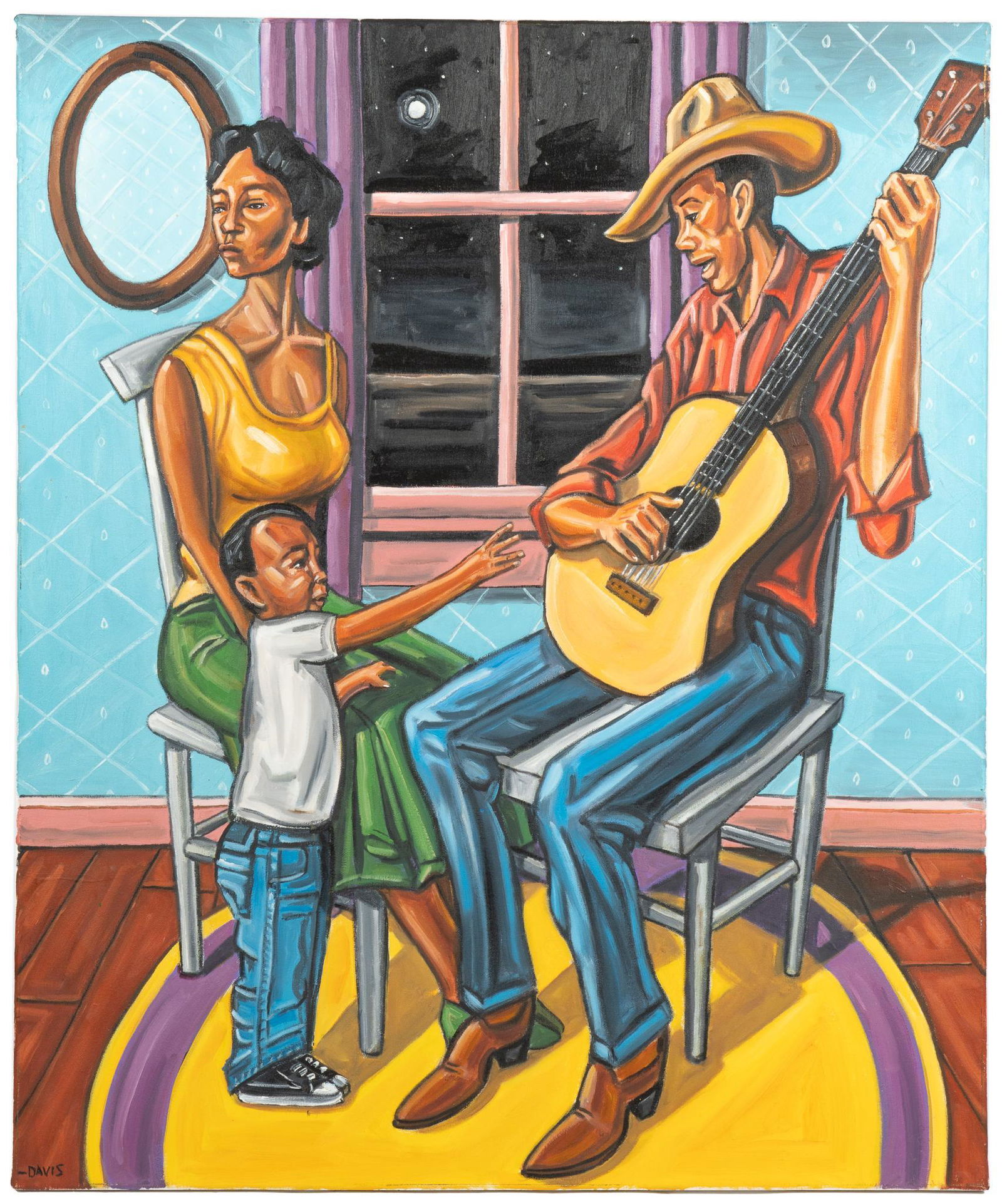 Keith Davis, "Slim Cowboy" (1 of 3)