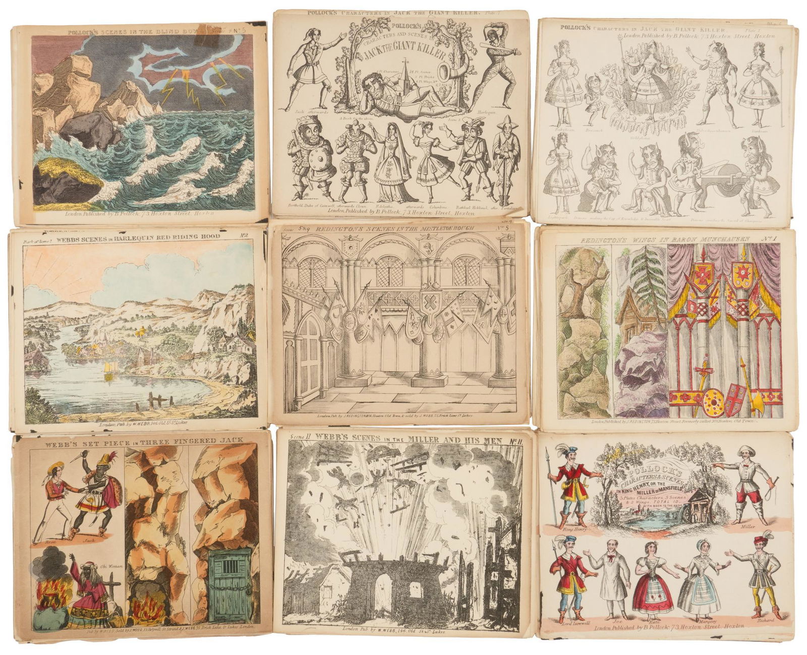 Tuppence (Penny) Toy Theatre Sheets (1 of 5)