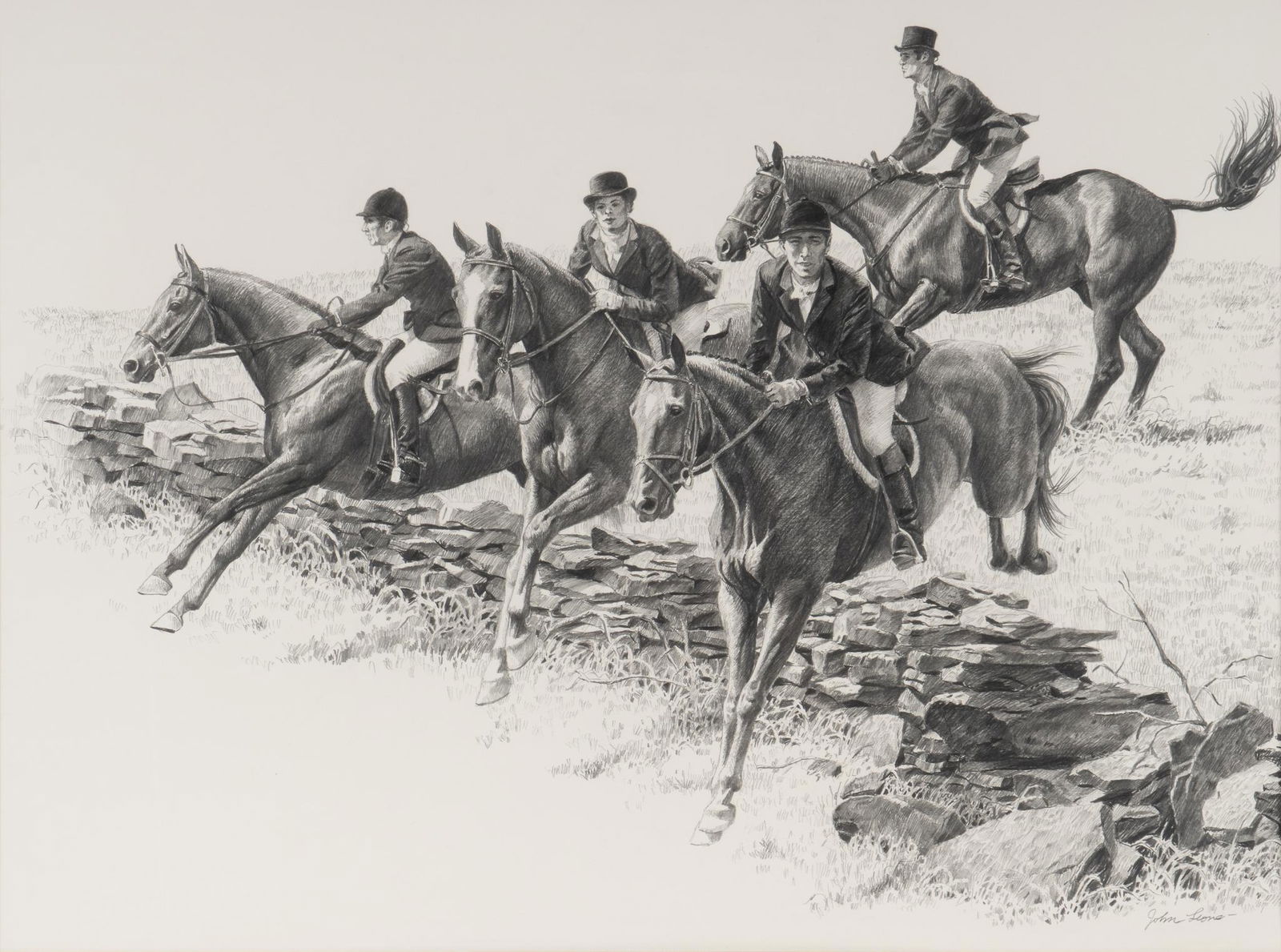 John Leone, "Point to Point" (1 of 4)